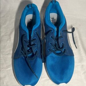 Puma Men's Dual Blue Athletic Sneakers